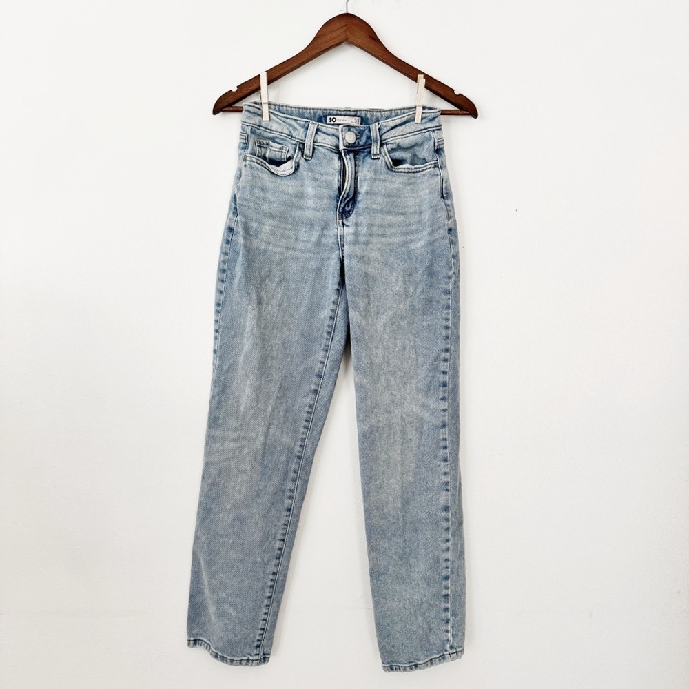 SO high rise 90s Straight Leg Jeans size 1